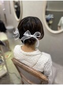 ツインシニヨン/ヘアアレンジ/大宮