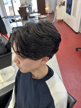 ディーボーイリタ 光の森(D-BOY Lita) ニュアンスセンターパーマ