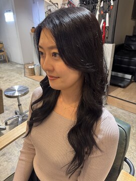 ヘアーワークス ヘルム 渋谷店(HAIR WORKS HELM) 【 HELM】顔まわりレイヤー