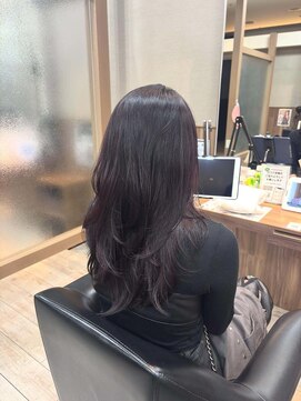 外人風ロングレイヤー