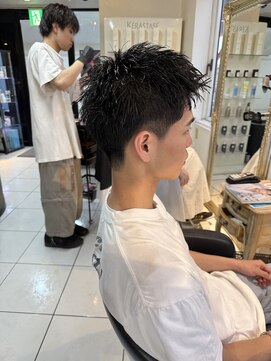 アイズ 海老名(AIZU) スパイキーショート メンズショート ベリーショート 短髪