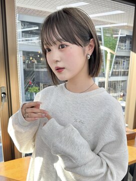 ガーデン 渋谷(GARDEN) 大人ガーリーダークアッシュ小顔似合わせカット