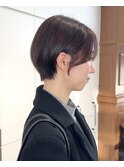 オリーブグレー/レイヤーカット/黒髪/マロンベージュ/原宿0206