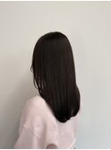 レイヤーカット/グレージュカラー