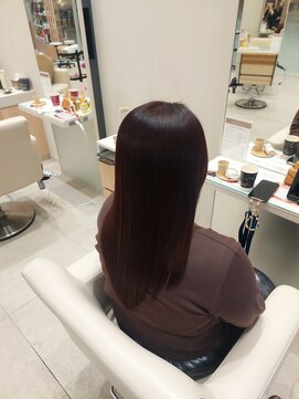 ゼルアヴェダ イオンモール与野(ZELE AVEDA) long×髪質改善トリートメント