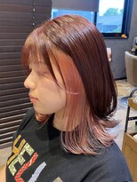 リズムネクスト(r-ism next)&nbsp;インナーカラー☆テラコッタピンク