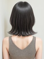 カバーヘア ブリス 戸田公園西口店(COVER HAIR bliss)&nbsp;切りっぱなし外ハネミディアム/くびれボブ/20代30代p戸田公園