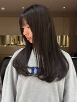 メゾンマイル 恵比寿(maison mile) オリーブグレージュ/透明感カラー/レイヤーカット/恵比寿駅