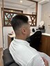 フェードカット+シェービング+シャンプー