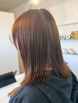 クララジャパン ナベシマ(CLALA JAPAN Nabeshima)&nbsp;縮毛矯正　質感ストレート　髪質改善カラー　顔まわり　ブリーチ