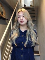 ジーナ(XENA)&nbsp;韓国お姉さん風シールエクステ80枚でロングに