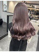 ツキ 横浜店(tuki) 横浜で叶えるラベンダーカラーの柔らかロング
