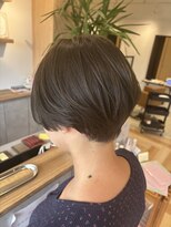 ドライブヘアー(Drive hair)&nbsp;ショートカット×カーキグレージュ