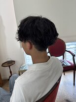 ヘア ヴァーゴ(Hair vago)&nbsp;メンズパーマ/強めシャドウ
