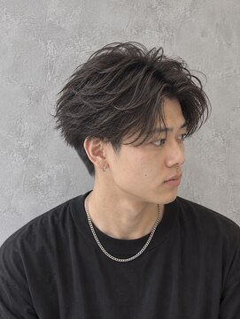ジールサロン 学園の森店(ZEALSALON) フェザーパーマ/ナチュラルフェザー/メンズヘア