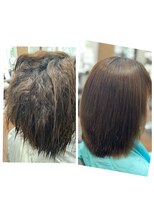 ビューティーパーラー  にじの森店BETTY BLUE(Beauty Parlor)&nbsp;髪質改善ストレート＋カット