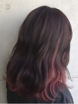 クリープ(Cleep) バイオレットブラウン×チェリーレッドミディアム