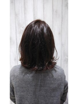 ソワン ドゥ ブレス エルネ 立花店(soin de brace elne) ナチュラル外はねミディアム