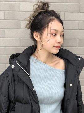 フィー 東川口店(fee) お団子アップアレンジ