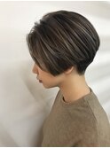 【cuzKLUB】ハイライト×ハンサムショート