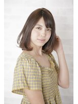 20代30代40代50代/前髪/マチルダボブ/インナーグレージュ/銀座