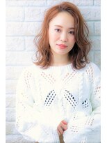 ソア 武蔵小杉(SOAR) 毛先パーマネオウルフ小顔外ハネボブアッシュブラウン