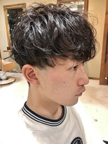 ヘアー アイス ルーチェ(HAIR ICI LUCE)&nbsp;マッシュ 刈り上げ スパイラルパーマ 無造作ヘア 担当 井上