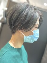 ジエクト 本店(The Ect)&nbsp;ミセスショートチャコールグレー