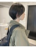 ショートボブ/大人巻き/ぷつっとボブ/ナチュラルモード/銀座駅