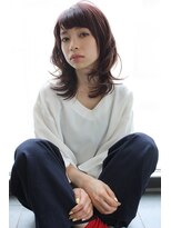 トゥーリ 筑紫野店(tuuli)&nbsp;tuuli☆30代40代ペールベージュ切りっぱなしミディアム　15