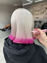 ロンド マーレ 天神大名店(Lond mare) イメチェン/チェリーブラウン/フェミニン/束感/髪質改善