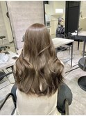 まろやかベージュ×ロング