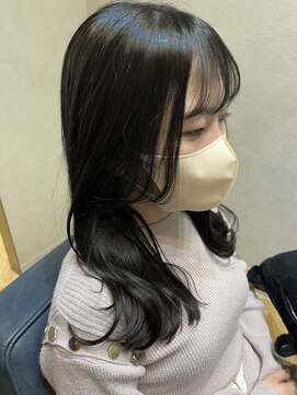 ネウィ 大分中央町店(newi) 【MIKOTO】@mikoto_newi 韓国風コリアンブラック♪