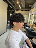 ツイストスパイラルパーマ　ツイストパーマ　スパイラルパーマ