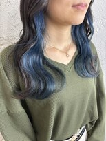 プライズ アイリス 池袋東口店(prize Iris)&nbsp;インナーカラー/ネイビーブルー/ブルーブラック/アッシュカラー