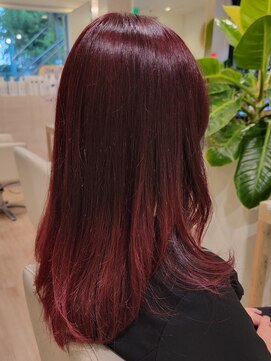 ヘアーサロンハラダ 島田店(HAIR SALON Harada ) ネオピンクカラー