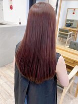 セイドット フクオカ(Say.FUKUOKA)&nbsp;【Say.福岡】髪質改善ストレート×レイヤー×ベビーピンク×前髪