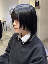 グラッド(GLAD.) ショートウルフカットミディアムウルフ顔まわりレイヤーカット