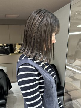 メゾンマイル 恵比寿(maison mile) グレージュカラー/髪質改善/暗めカラー[恵比寿駅]