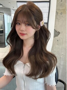 リリー(Lilley)の写真/【学割有り】憧れの韓国風スタイルにに☆流行りのヘアで今を最大限楽しむお洒落女子が集うサロン［lilley］