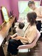 スパークル(SPARKLE-)の写真/お子様同伴可◎お子様のカット中もヘアセット中も目の届くところに。安心してご来店いただけます♪