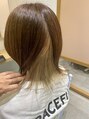 カームバイリベルタ(calm by Re:berta) インナーカラー☆髪の状態によって色味を強く出すことも出来ます