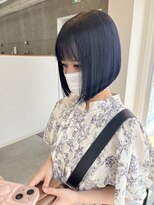 エヴァン(HEVIN)&nbsp;ネイビー☆ボブ