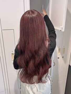 アヴァンス 神戸元町店(AVANCE.) 1ブリーチで叶うチェリーレッドカラー