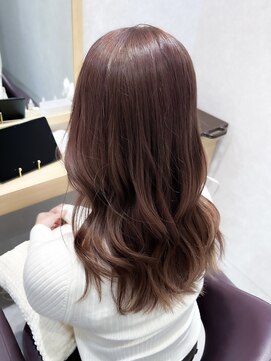 レンテ 千葉(LENTE) 韓国ヘアレイヤーカット秋カラーマロンブラウン