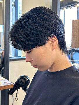 エルマーク 枚方(L-MARK) ニュアンスパーマセンターパートサイドパート韓国カルマパーマ