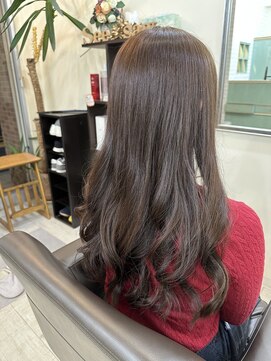 ヘアアンドネイル シーソー(Hair&Nail Seesaw) レッドブラウンカラー