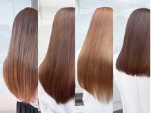 UNUNオリジナルの髪質改善トリートメントは1人1人の髪質に合わせて調合していくので効果抜群♪