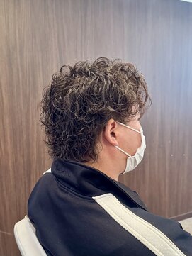 ビスポーク(BESPOKE) 波巻きツイスパMIXショートウルフ