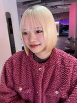 ダズリングディア(Dazzling Deer)&nbsp;ブロンド/抜きっぱなしブロンド/ボブ